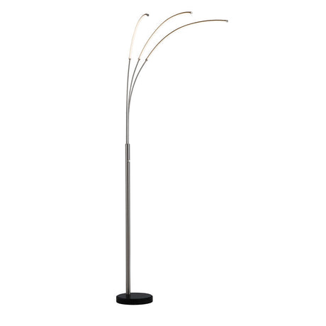 Rougue Silver Floor Lamp by Crestview at Eve Furniture