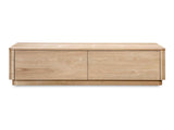 Round Natural Oak Off Coffee Table