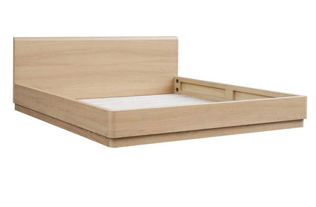 Round Off Bed Oak by Moe's Home at Eve Furniture