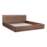 Round Off Bed - Walnut - King by Moe's Home at Eve Furniture