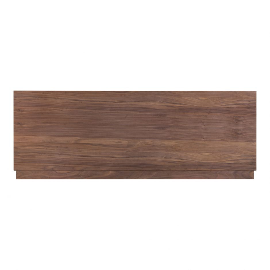 Round Off Bed - Walnut - King by Moe's Home at Eve Furniture