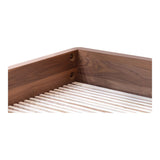 Round Off Bed - Walnut - King by Moe's Home at Eve Furniture