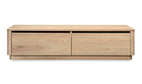 Round Off Coffee Table Natural Oak by Moe's Home at Eve Furniture