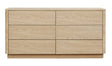 Round Off Dresser Light Oak Brown by Moe's Home at Eve Furniture