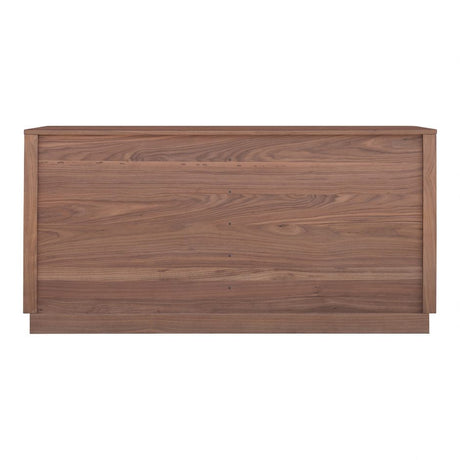 Round Off Dresser Walnut Brown by Moe's Home at Eve Furniture
