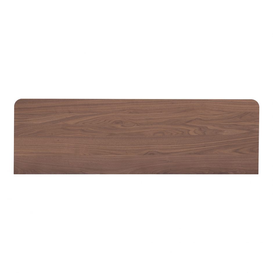 Round Off Dresser Walnut Brown by Moe's Home at Eve Furniture