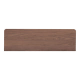 Round Off Dresser Walnut Brown by Moe's Home at Eve Furniture