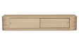 Round Off Floating Console Table Natural by Moe's Home at Eve Furniture