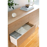 Round Off Light Oak Brown Dresser by Moe's Home at Eve Furniture