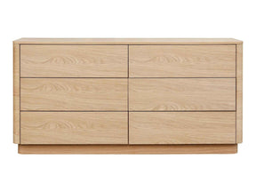 Round Off Light Oak Brown Dresser by Moe's Home at Eve Furniture