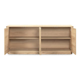 Round Off Natural Oak Sideboard by Moe's Home at Eve Furniture