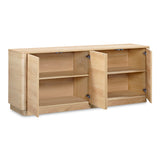 Round Off Natural Oak Sideboard by Moe's Home at Eve Furniture