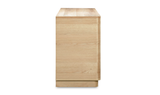Round Off Sideboard Natural Oak by Moe's Home at Eve Furniture