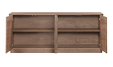 Round Off Sideboard Walnut Brown by Moe's Home at Eve Furniture