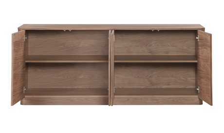 Round Off Sideboard Walnut Brown by Moe's Home at Eve Furniture