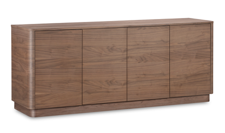 Round Off Sideboard Walnut Brown by Moe's Home at Eve Furniture