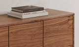 Round Off Sideboard Walnut Brown by Moe's Home at Eve Furniture