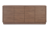 Round Off Sideboard Walnut Brown by Moe's Home at Eve Furniture