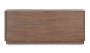 Round Off Sideboard Walnut Brown by Moe's Home at Eve Furniture