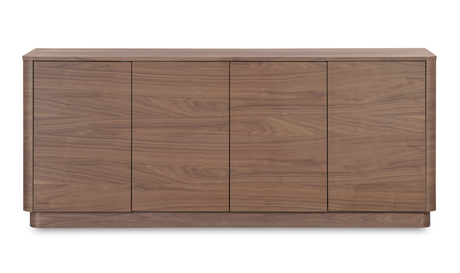 Round Off Sideboard Walnut Brown by Moe's Home at Eve Furniture