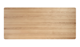 Round Off Small Dining Table Natural Oak by Moe's Home at Eve Furniture