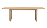 Round Off Small Dining Table Natural Oak by Moe's Home at Eve Furniture