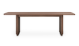 Round Off Small Dining Table Walnut Brown by Moe's Home at Eve Furniture