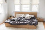 Round Off Small Nightstand Light Oak Brown by Moe's Home at Eve Furniture