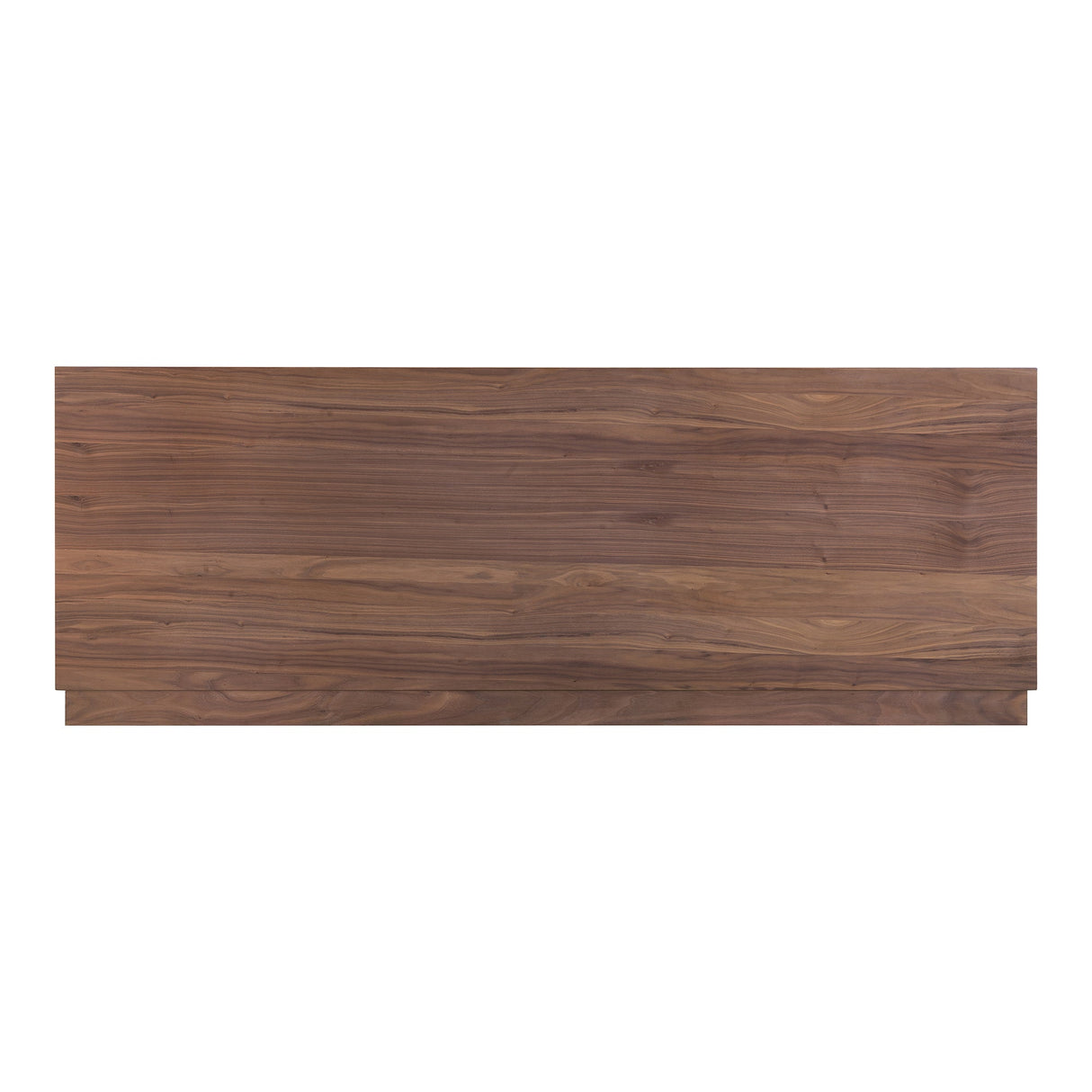 Round Off Walnut Brown Queen Bed by MOES at Eve Furniture