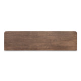 Round Off Walnut Brown Sideboard by Moe's Home at Eve Furniture
