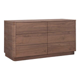 Round Off Walnut BrownDresser