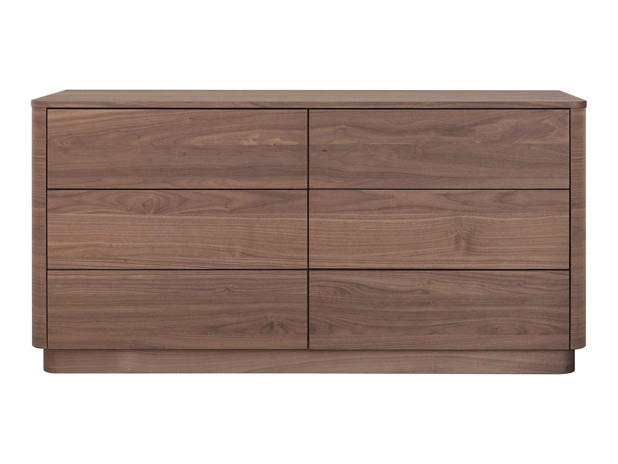 Round Off Walnut BrownDresser