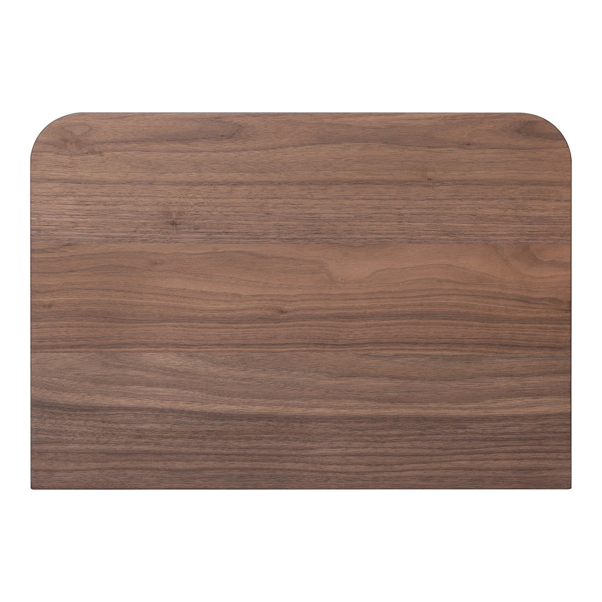 Round Off Walnut Small Nightstand by Moe's Home at Eve Furniture