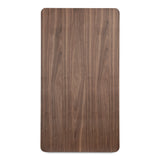 Round Walnut Brown Off Coffee Table by Moe's Home at Eve Furniture