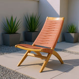 Rova Terracotta Outdoor Lounge Chair by Zuomod at Eve Furniture