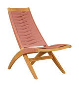 Rova Terracotta Outdoor Lounge Chair by Zuomod at Eve Furniture
