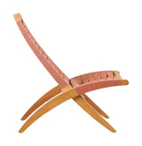 Rova Terracotta Outdoor Lounge Chair by Zuomod at Eve Furniture