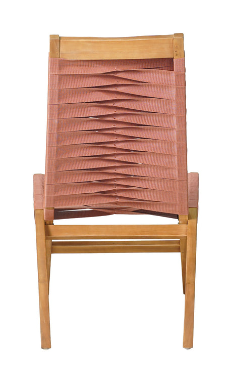Rova Terracotta Outdoor Lounge Chair by Zuomod at Eve Furniture