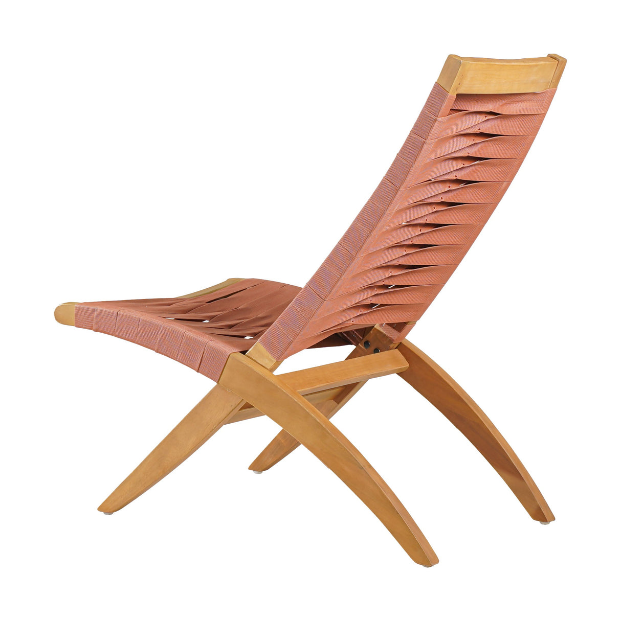 Rova Terracotta Outdoor Lounge Chair by Zuomod at Eve Furniture