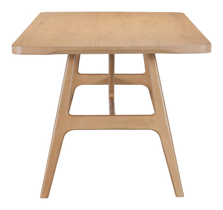 Rovina Natural Dining Table by Zuomod at Eve Furniture