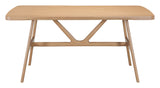 Rovina Natural Dining Table by Zuomod at Eve Furniture