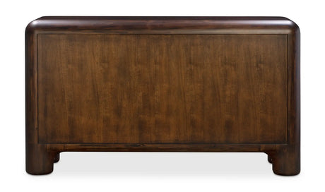 Rowan 6 Drawer Dresser Dark Brown by Moe's Home at Eve Furniture