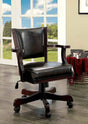 Rowan Cherry Arm Chair by Furniture of America at Eve Furniture