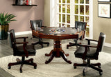 Rowan Cherry Game Table by Furniture of America at Eve Furniture