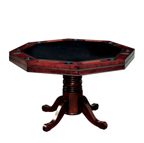 Rowan Cherry Game Table by Furniture of America at Eve Furniture