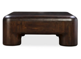 Rowan Coffee Table Dark Brown by Moe's Home at Eve Furniture
