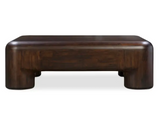 Rowan Coffee Table Dark Brown by Moe's Home at Eve Furniture