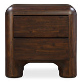 Rowan Dark Brown Nightstand by Moe's Home at Eve Furniture