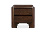 Rowan Nightstand Dark Brown by Moe's Home at Eve Furniture