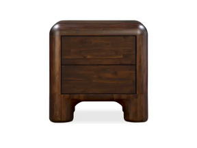 Rowan Nightstand Dark Brown by Moe's Home at Eve Furniture